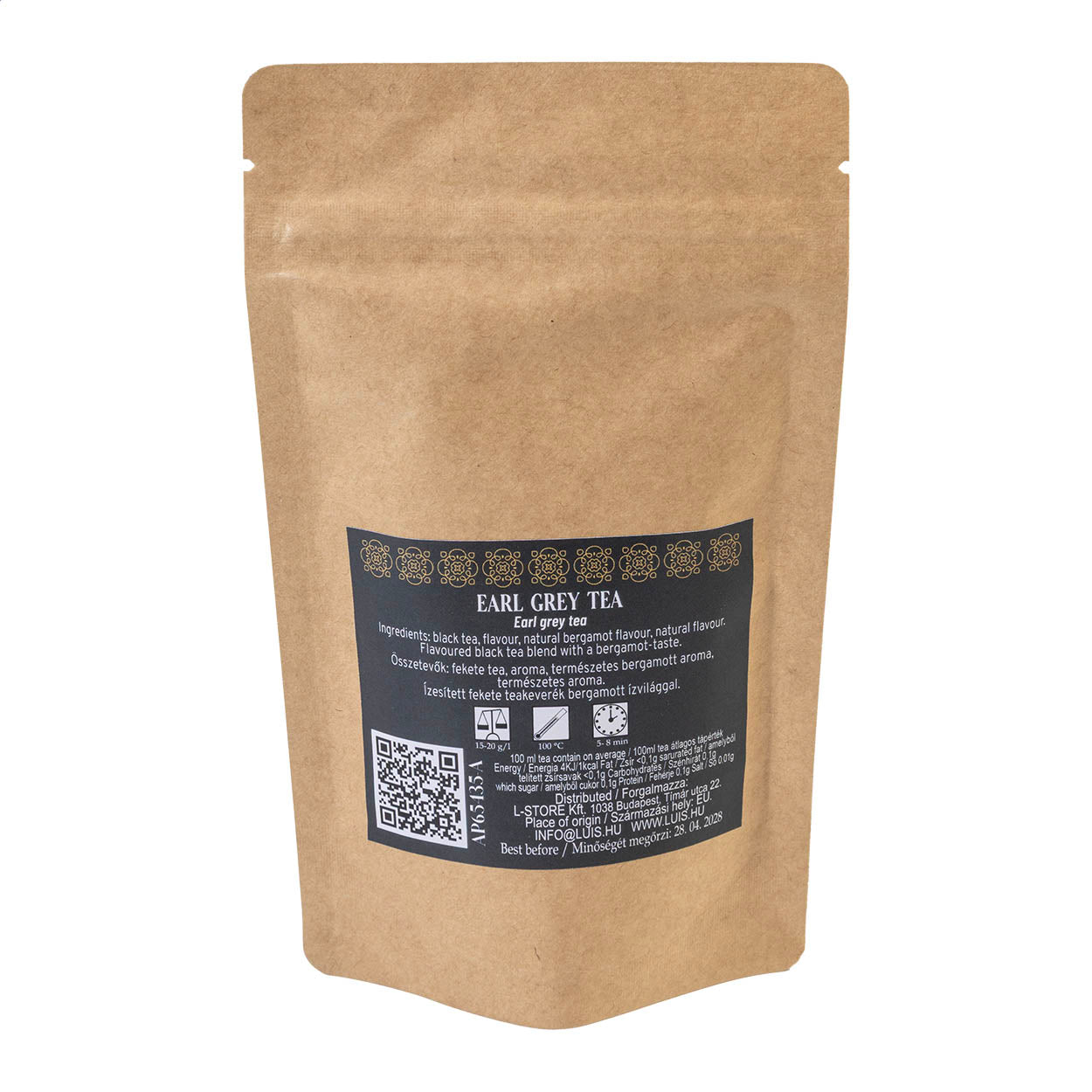 Chabag Loser Blatt-Tee, 40g - Earl Grey