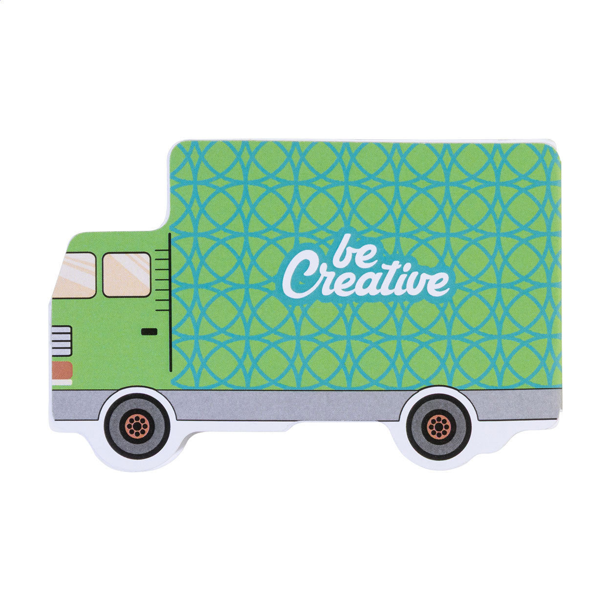 CreaStick Truck Individueller Haftnotizblock