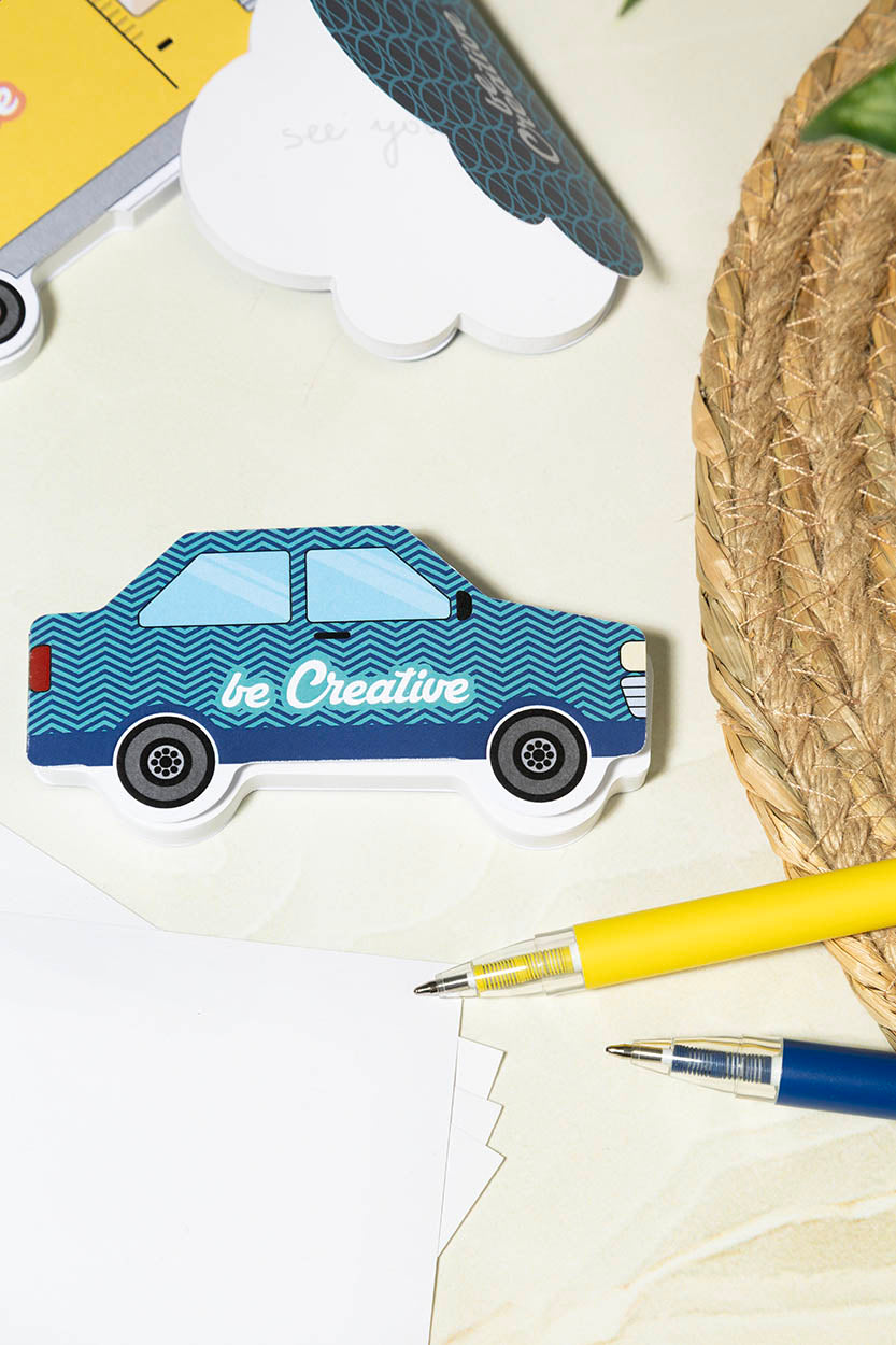CreaStick Car Individueller Haftnotizblock