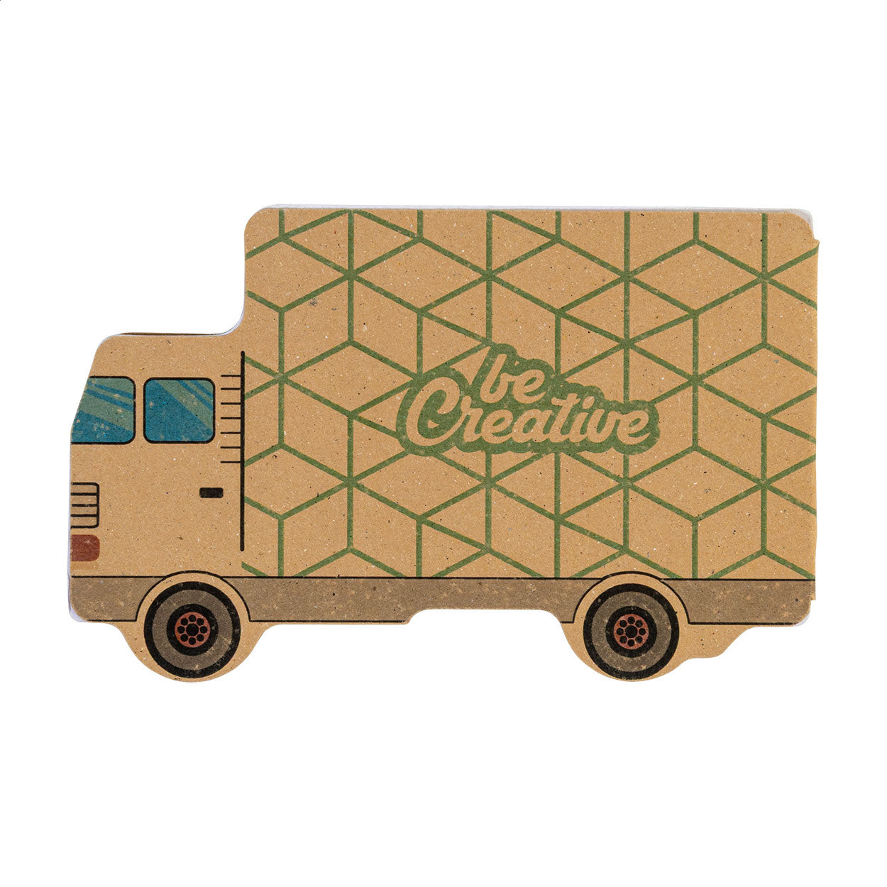 CreaStick Truck Eco Individueller Haftnotizblock