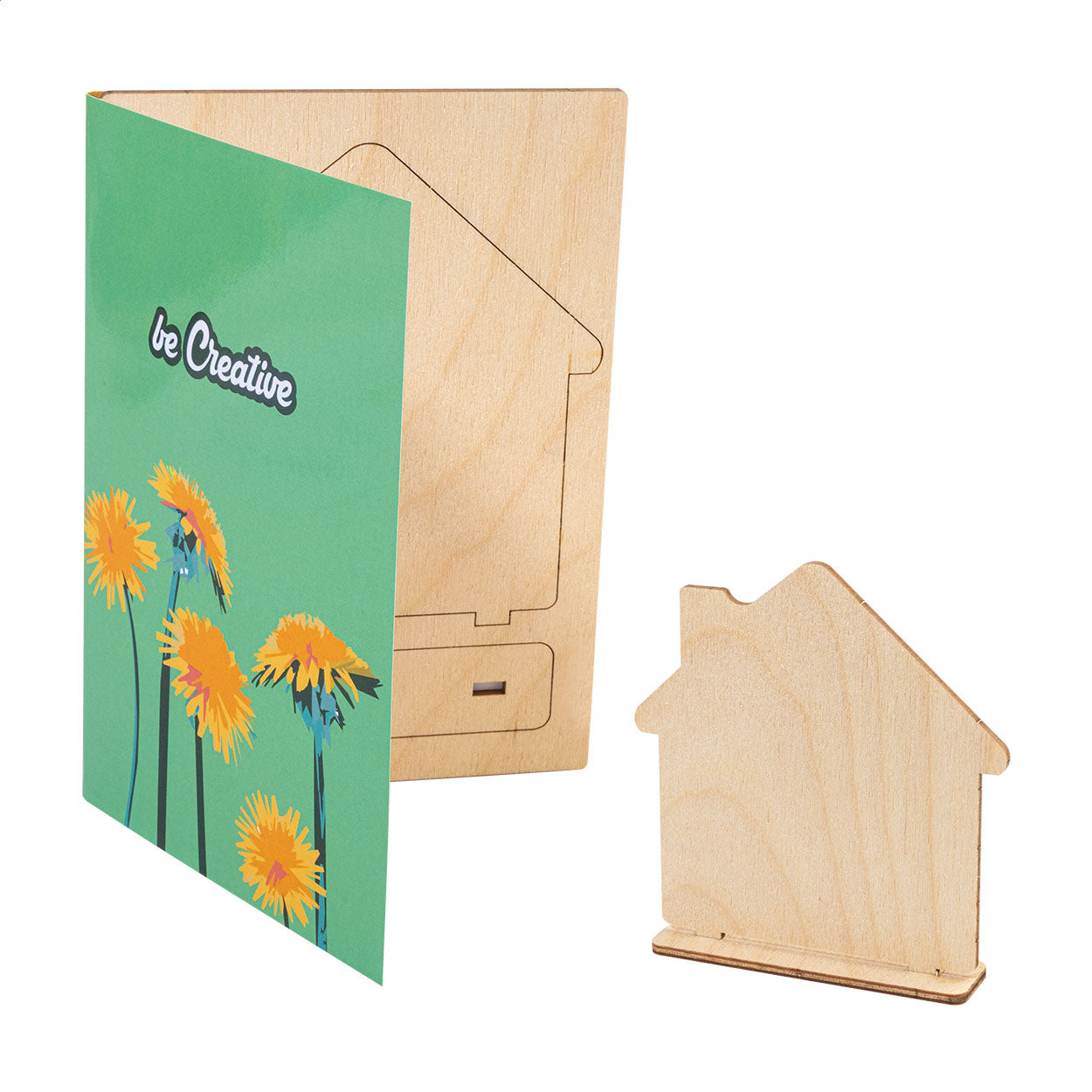 SendCraft individuelle Puzzle-Postkarte, Haus