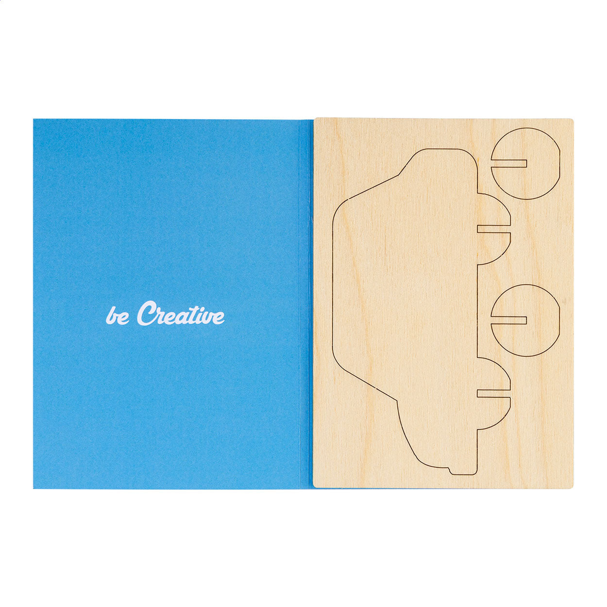 SendCraft individuelle Puzzle-Postkarte, Haus