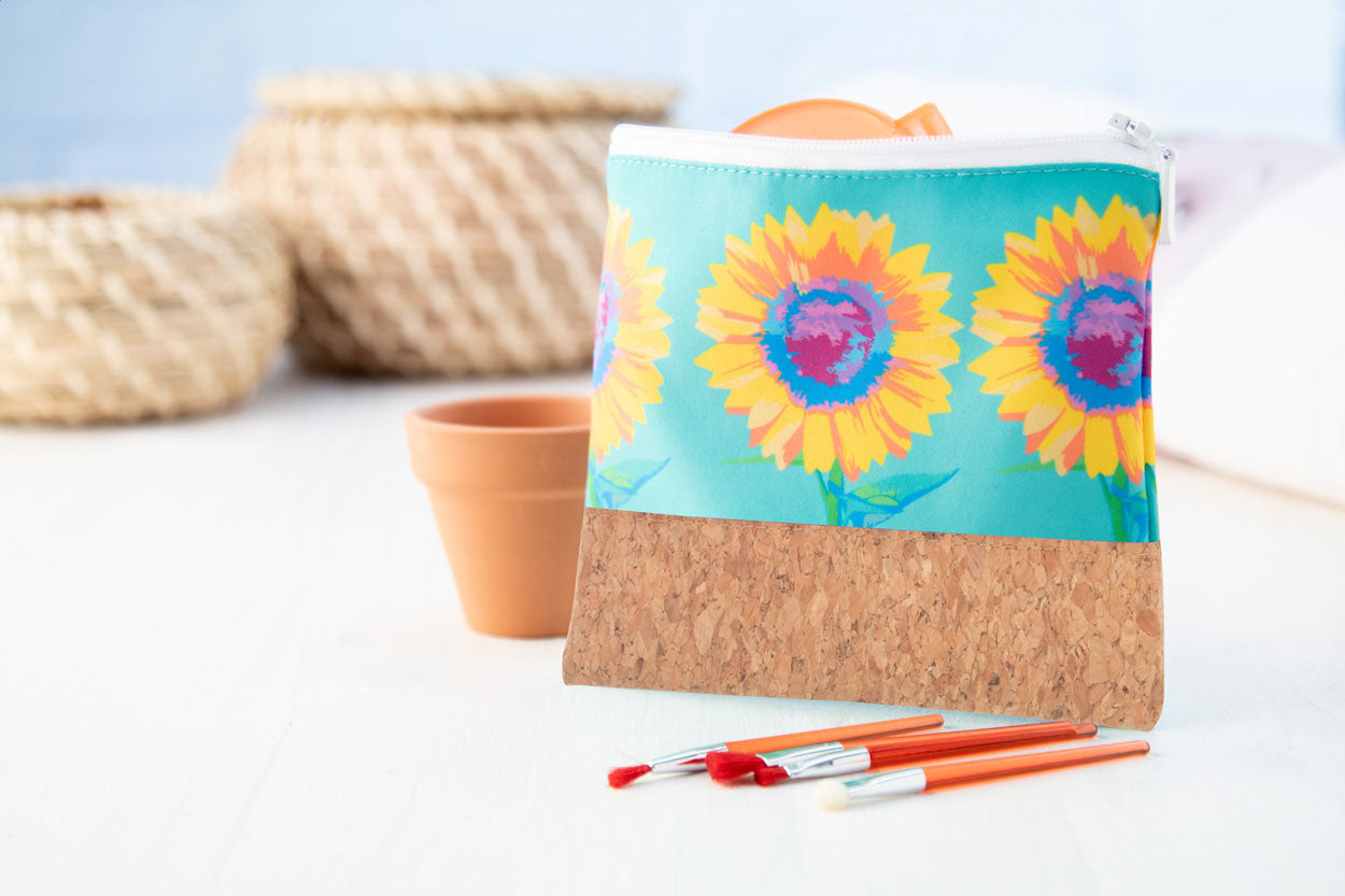 CreaBeauty Cork S Individuelle Kosmetiktasche