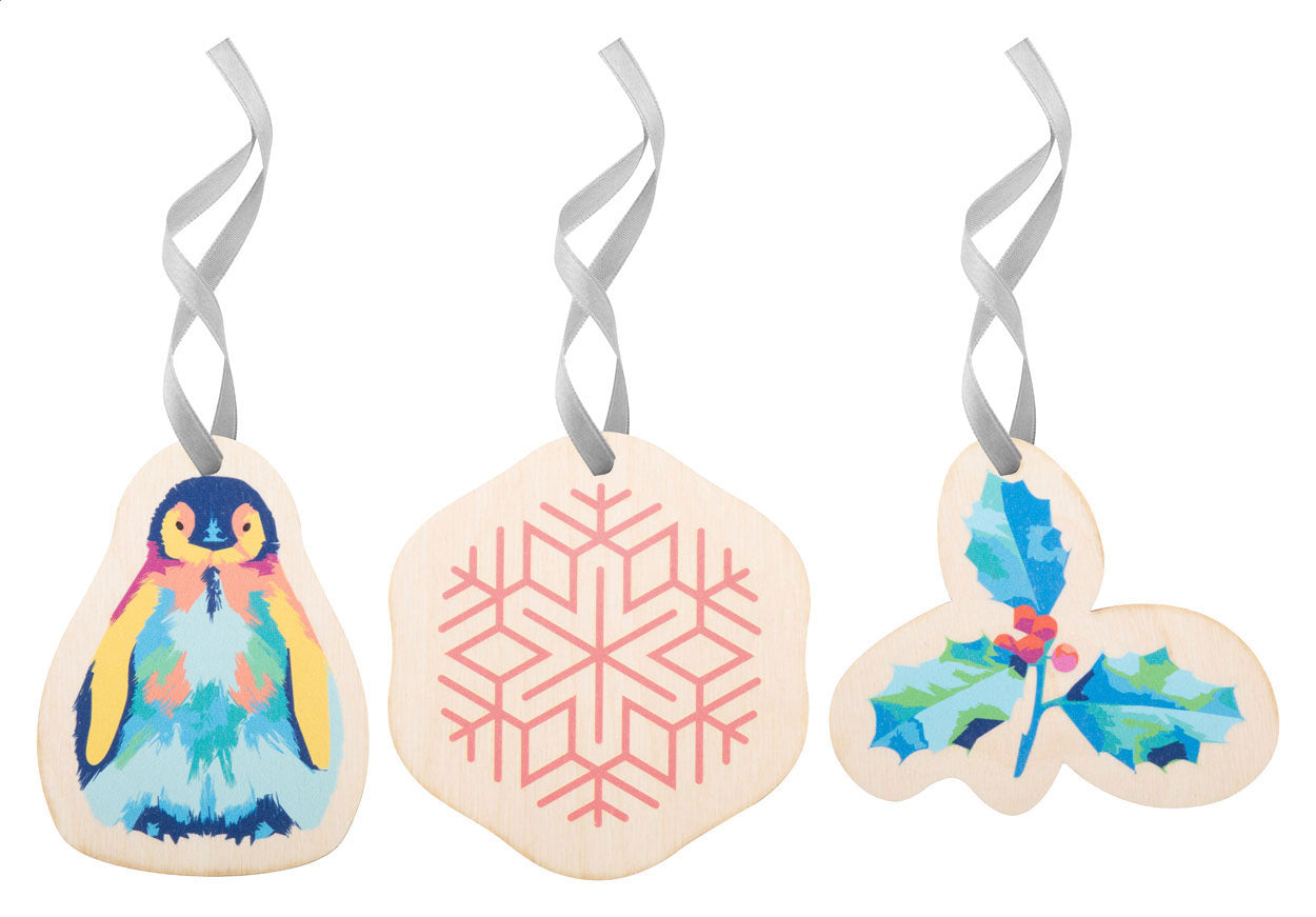 CreaJul Wood Individueller Weihnachtsbaumschmuck