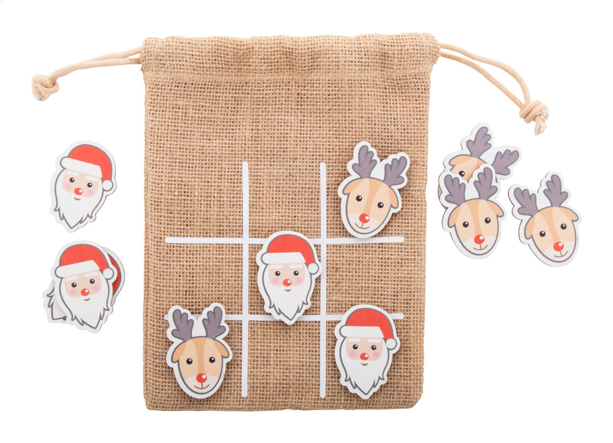 Juxo Weihnachtliches Tic-Tac-Toe Weihnachtsmann & Rentier