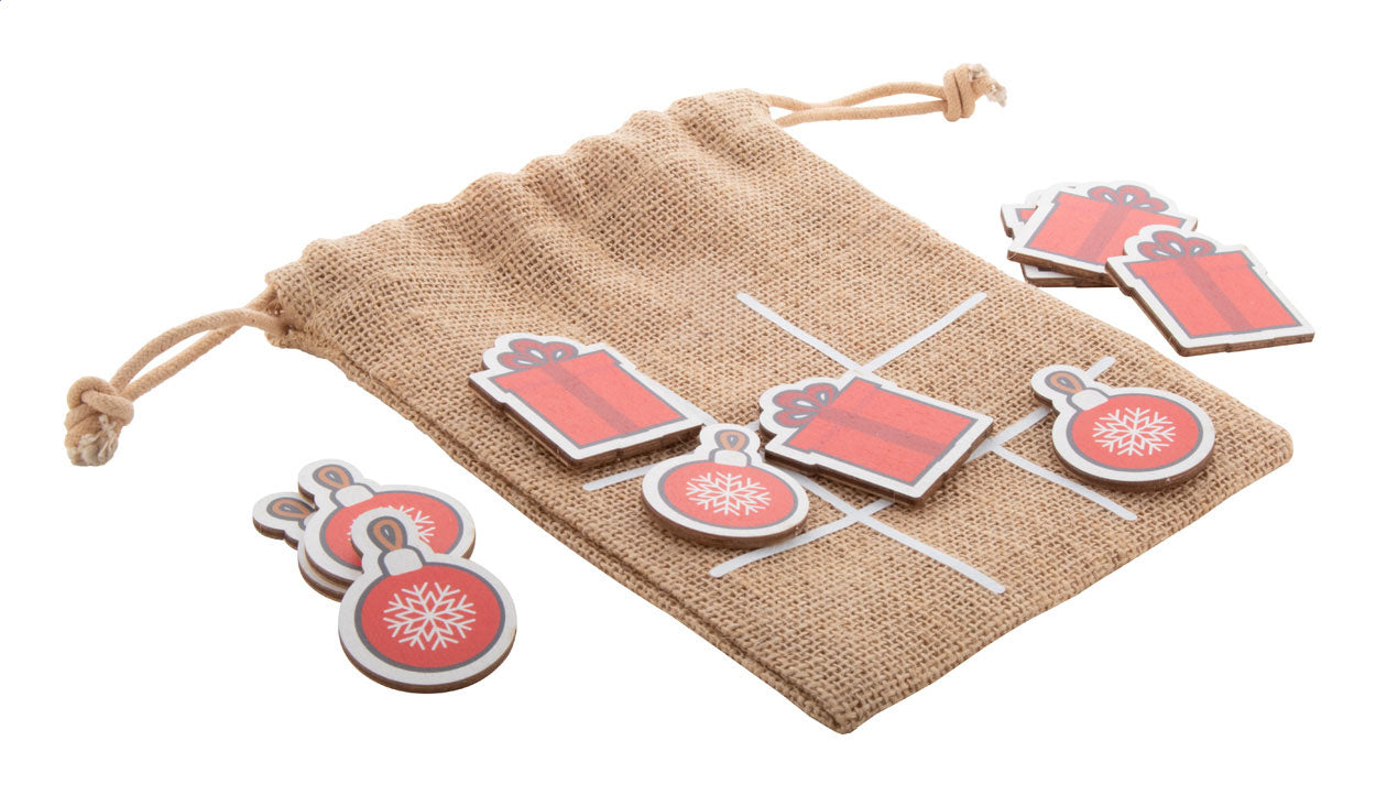 Juxo Weihnachtliches Tic-Tac-Toe Weihnachtsmann & Rentier