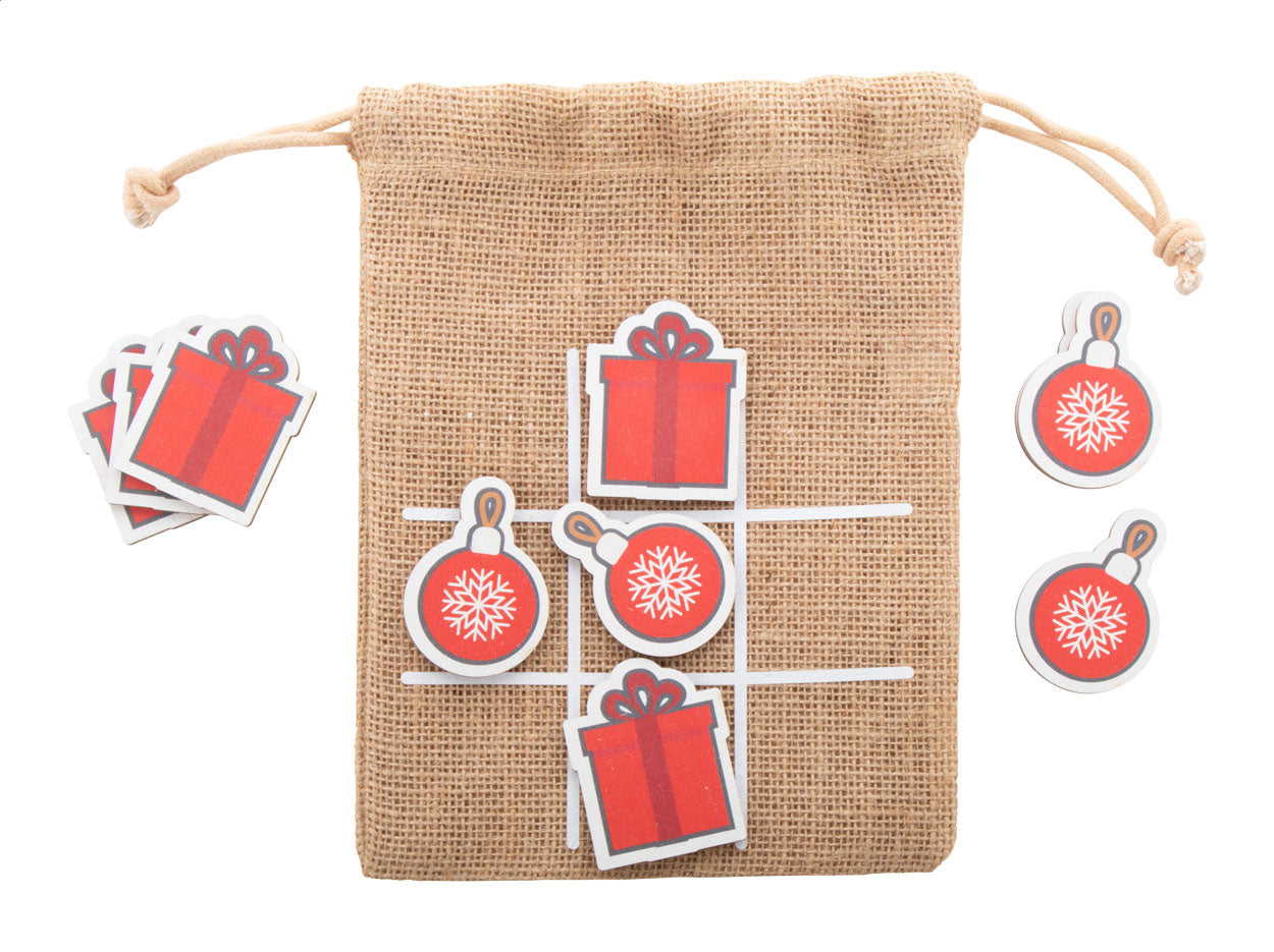Juxo Weihnachtliches Tic-Tac-Toe Weihnachtsmann & Rentier