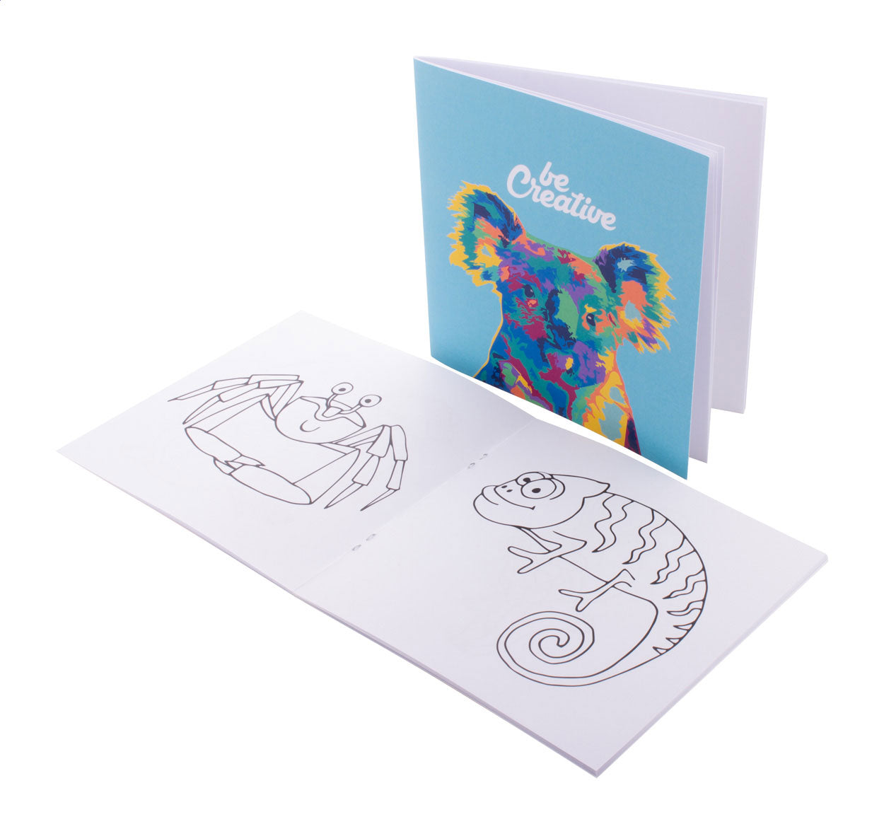 ColoBook Individuelles Malheft, Tiere