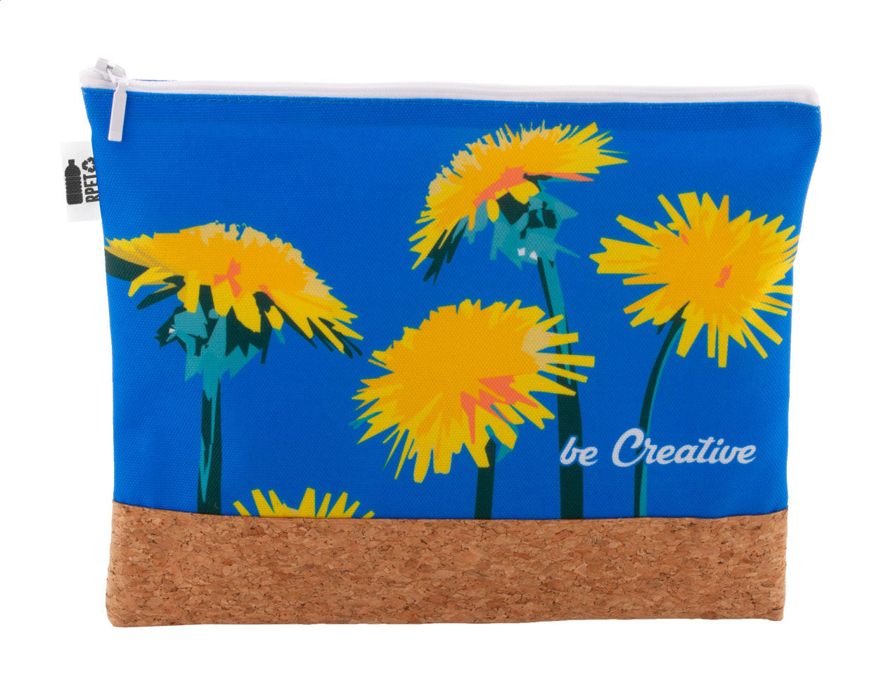 CreaBeauty Cork L RPET Individuelle Kosmetiktasche