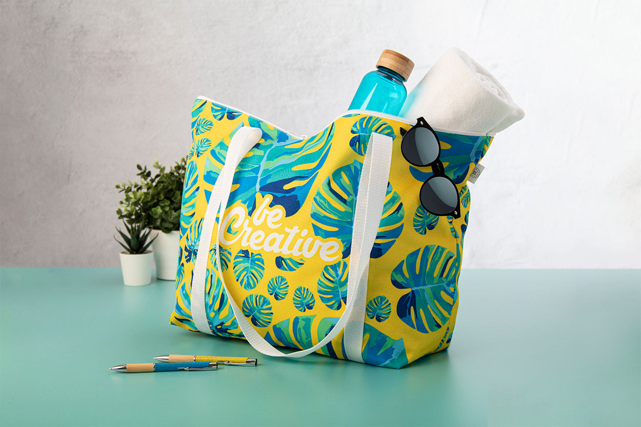 SuboShop Playa Zip Strand- oder Einkaufstasche
