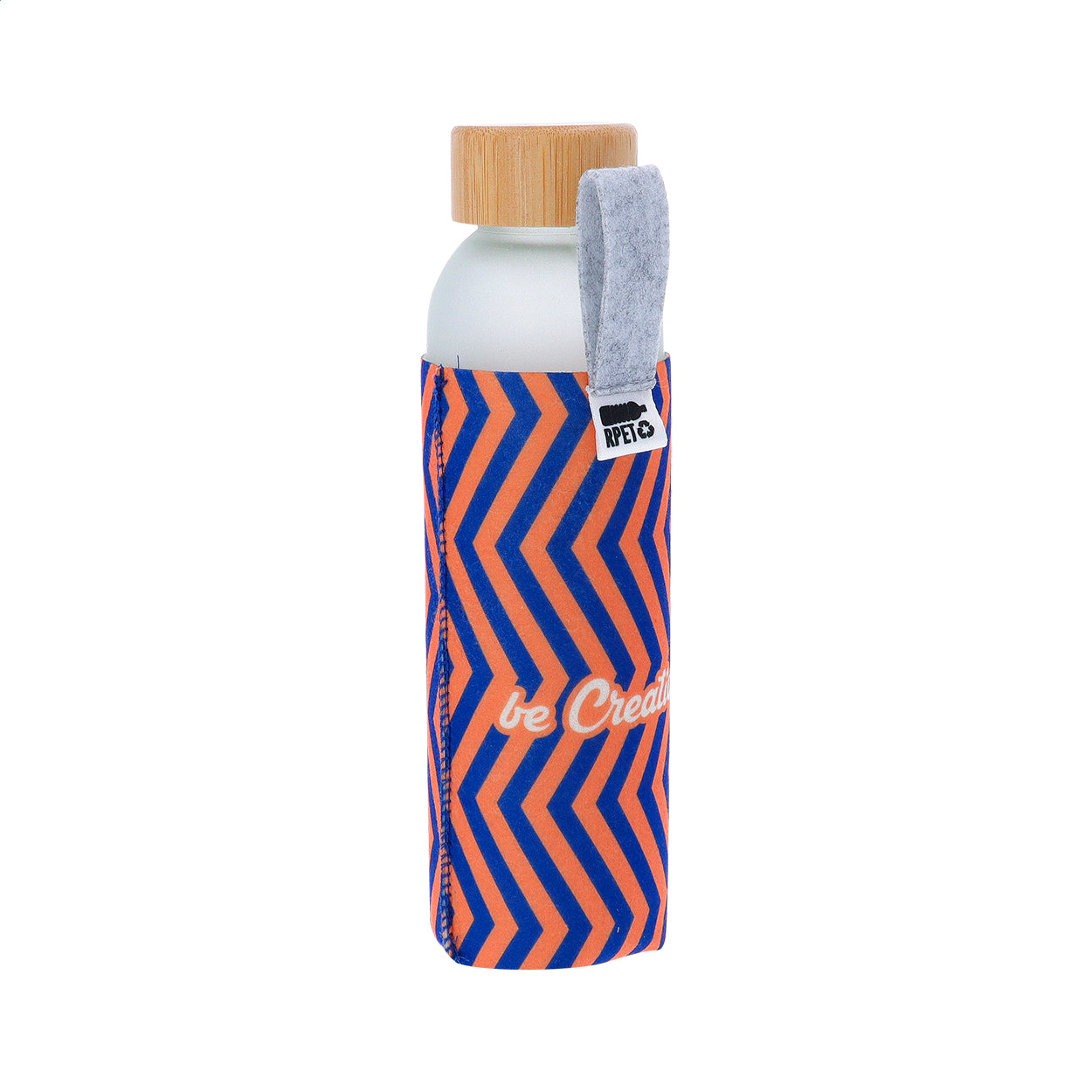 CarryFelt Glass Flasche