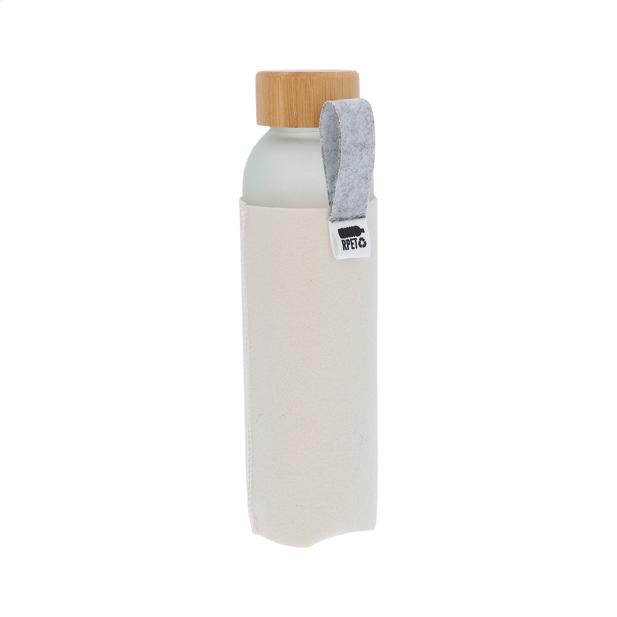 CarryFelt Glass Flasche