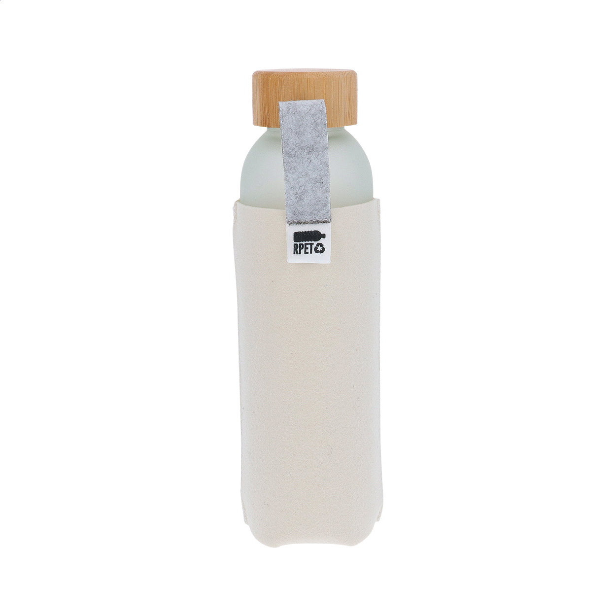 CarryFelt Glass Flasche