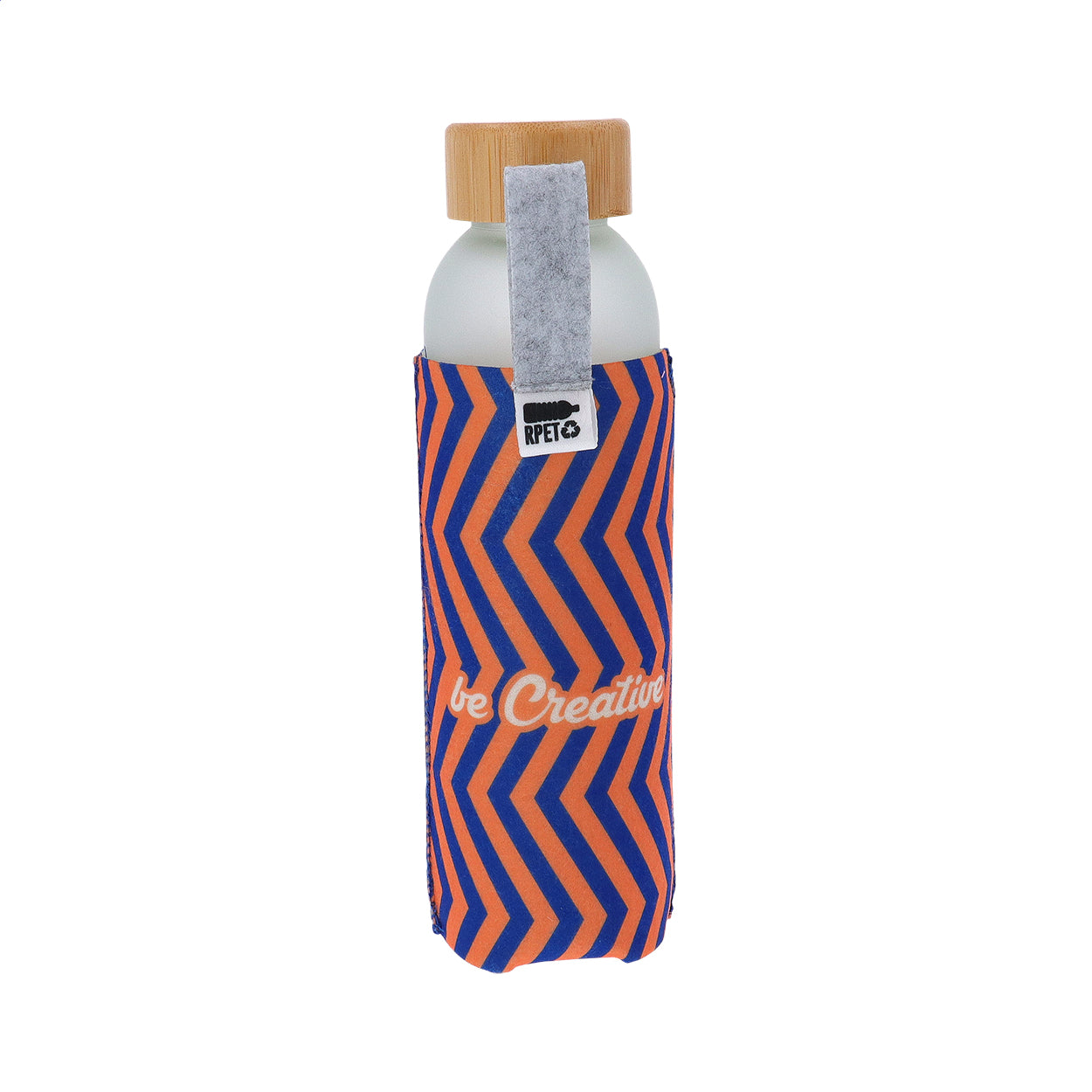 CarryFelt Glass Flasche