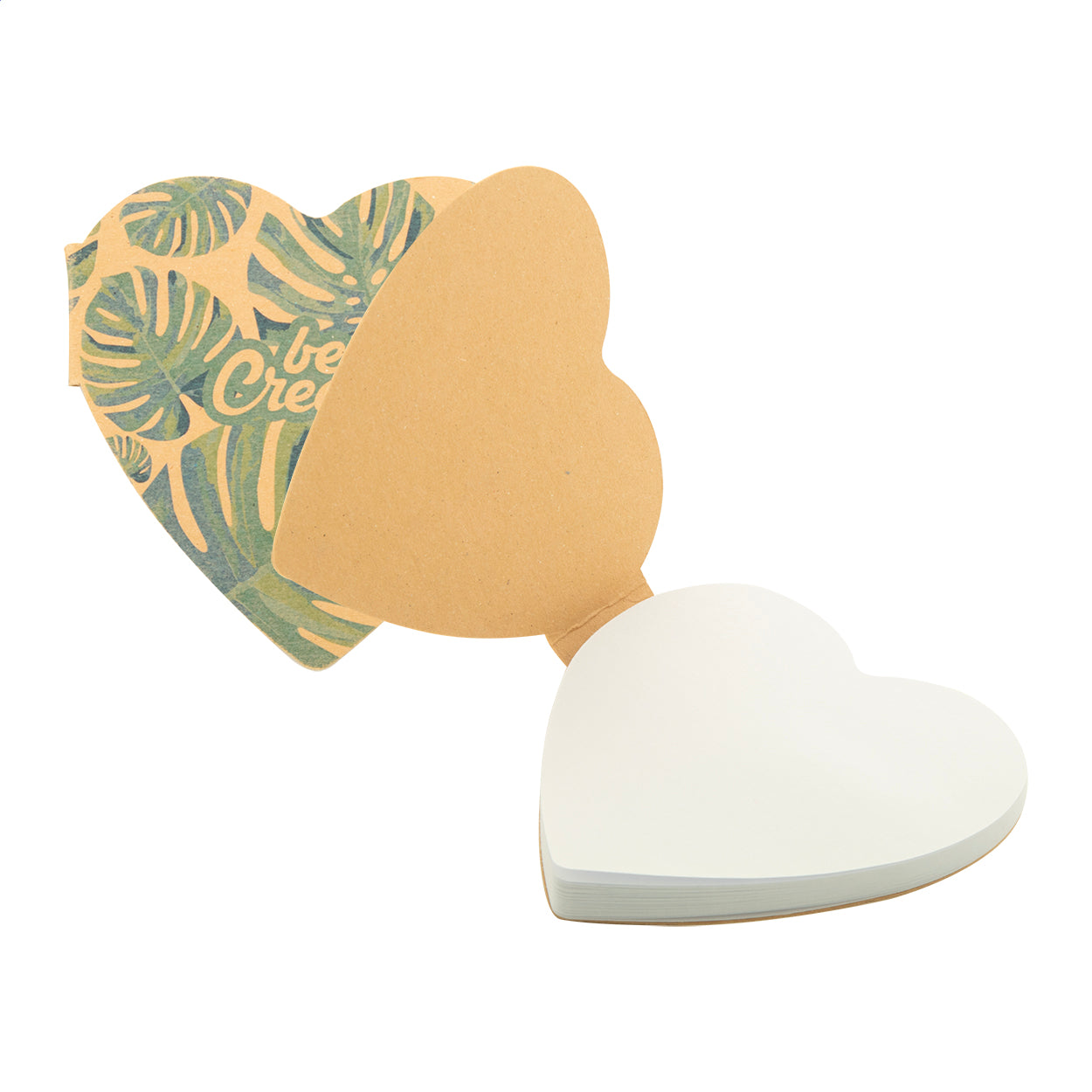 CreaStick Heart Eco Individuelle Haftnotizen