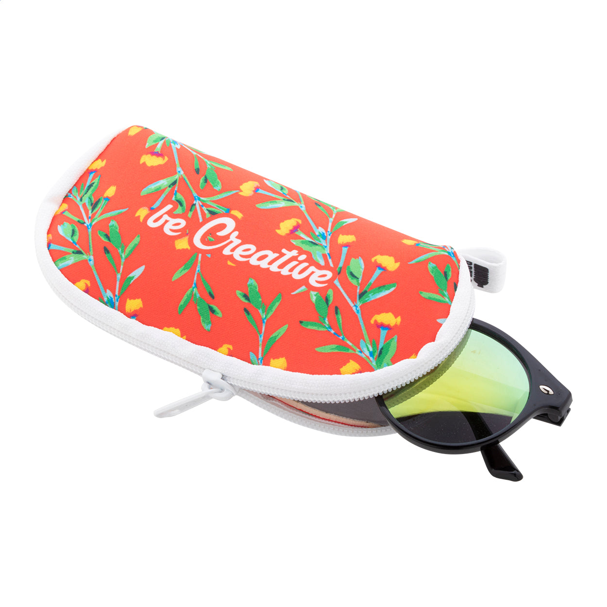 PrintSun Zip Individuelles RPET Sonnenbrillenetui