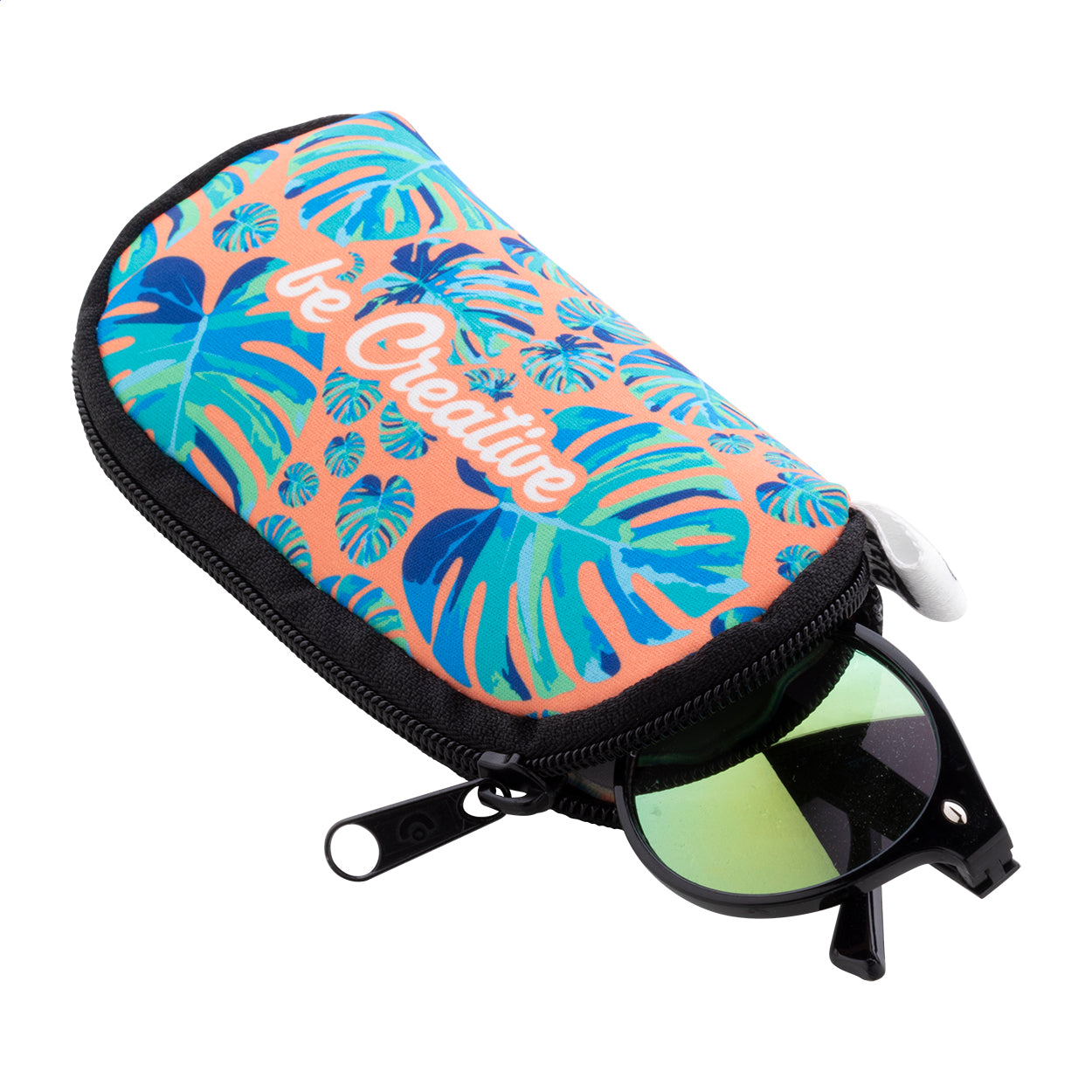 PrintSun Zip Individuelles RPET Sonnenbrillenetui