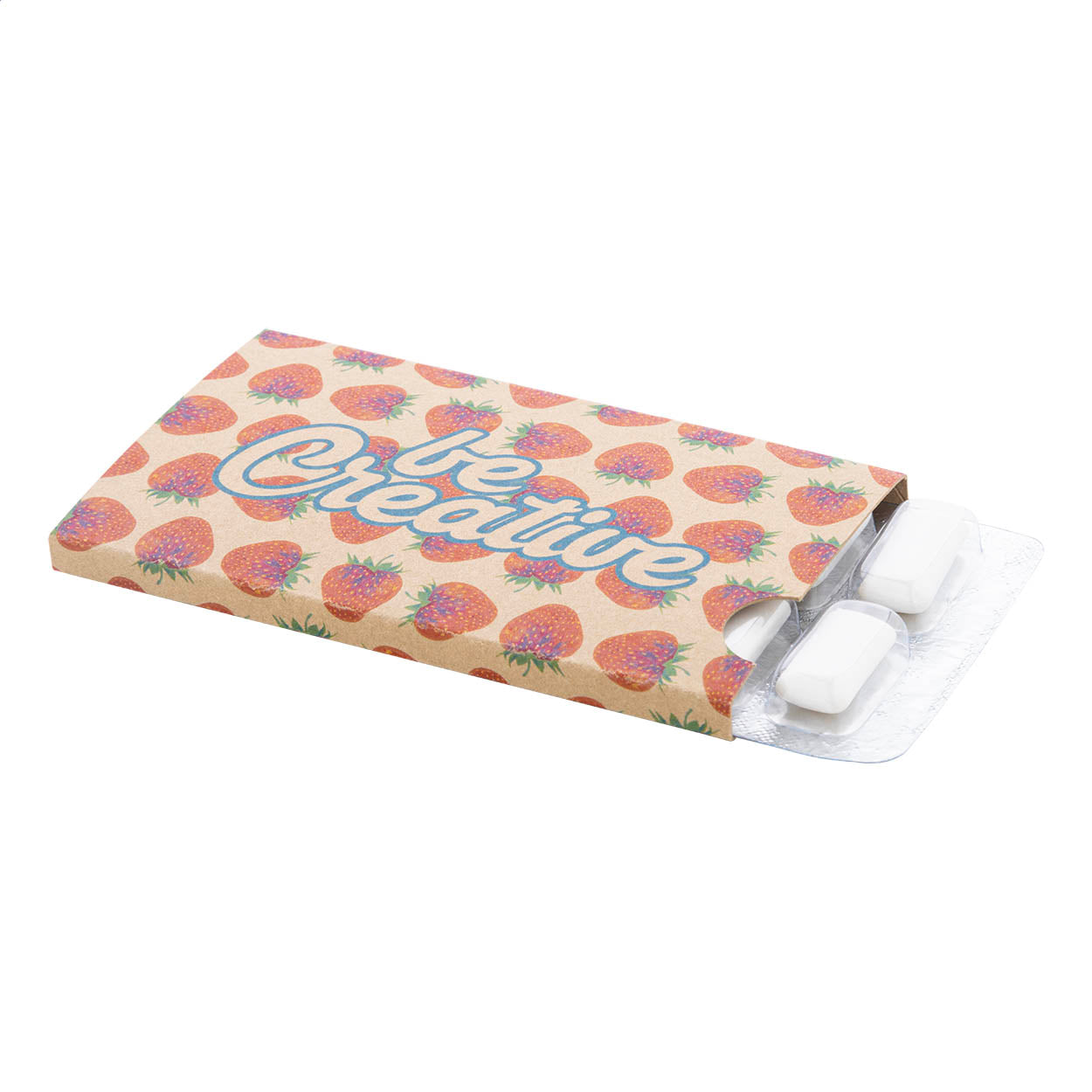 CreaChew 12 Eco Individuell bedruckbarer Kaugumiiblister