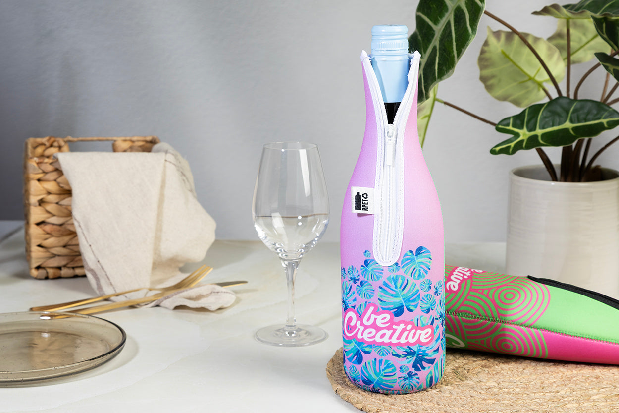 VinoPrint RPET Weinflaschenkühler