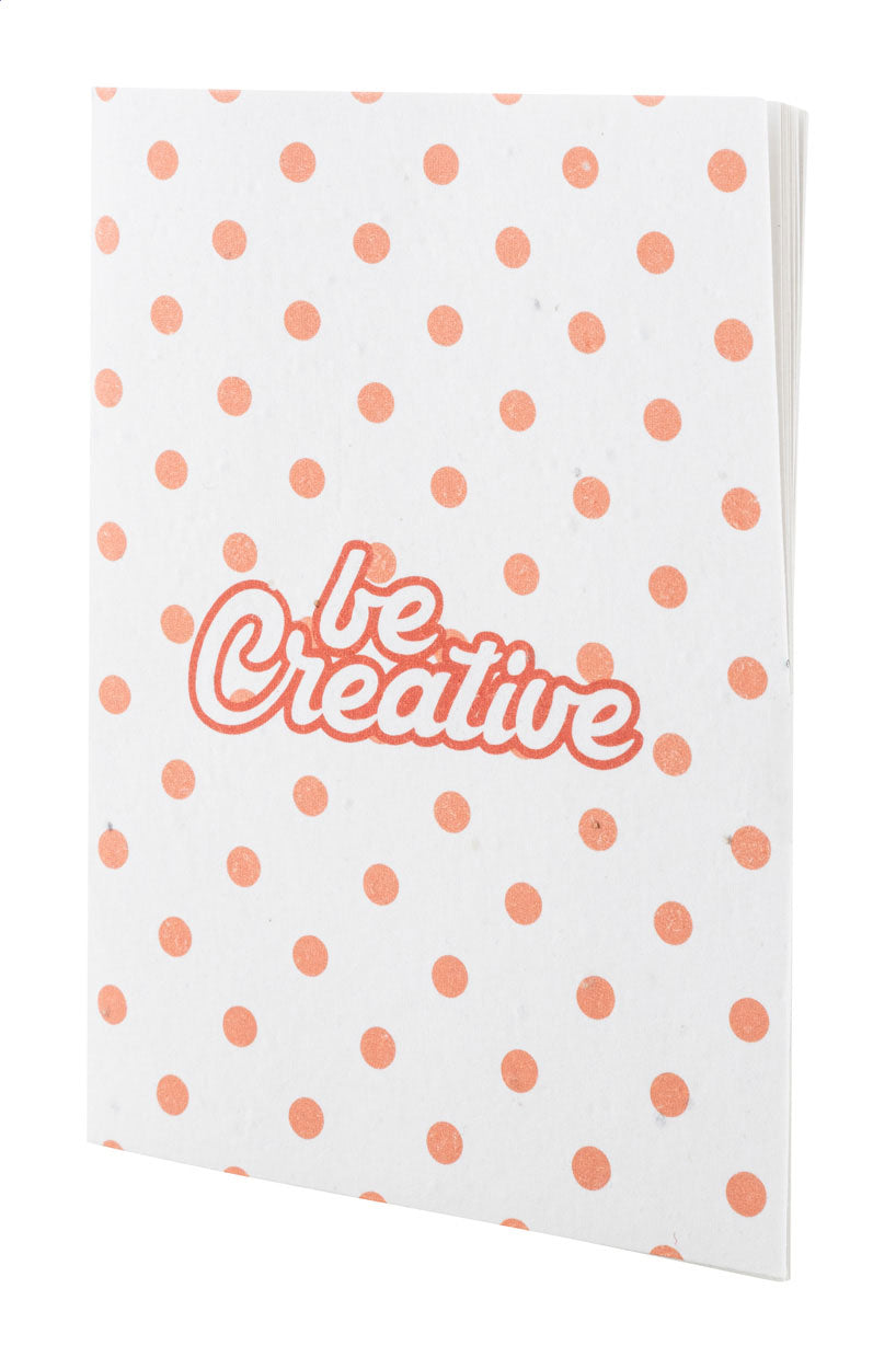 CreaNote A6 Seed individuelles Saatpapier-Notizbuch
