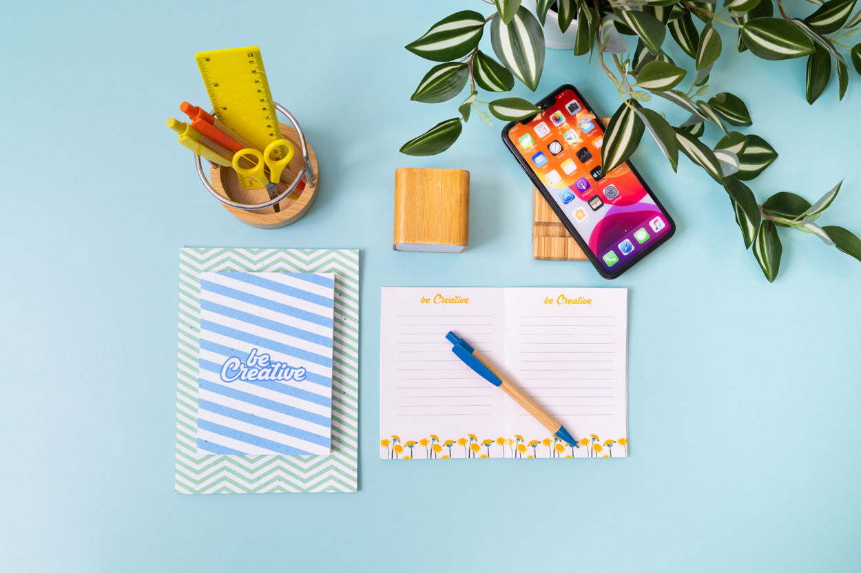 CreaNote Plus A5 Seed individuelles Saatpapier-Notizbuch