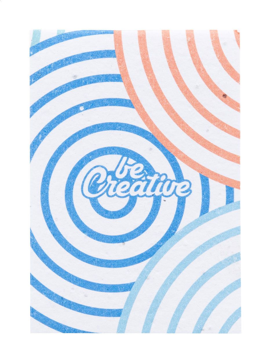 CreaNote Mini Seed individuelles Saatpapier-Notizbuch