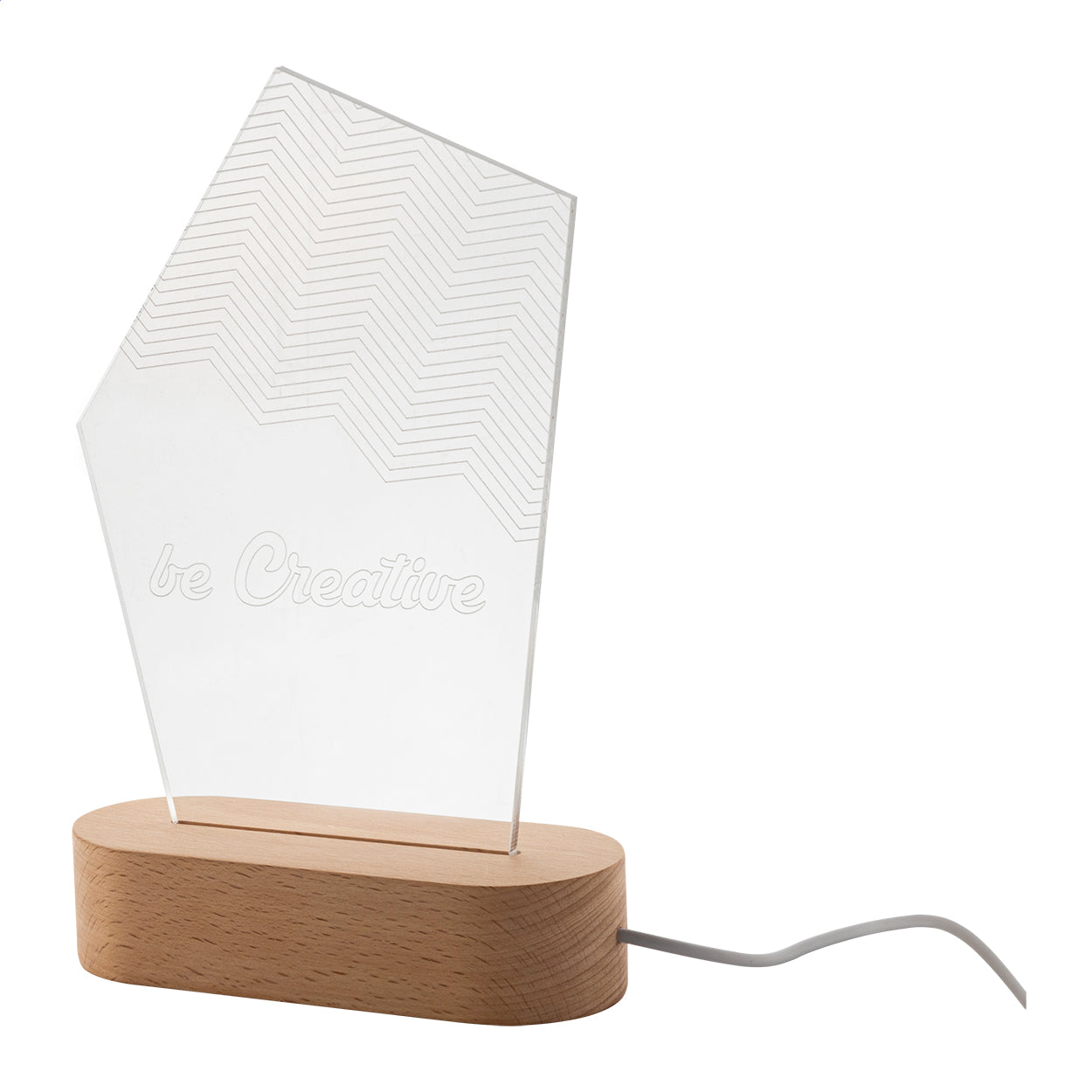 Woodify LED-Trophäe