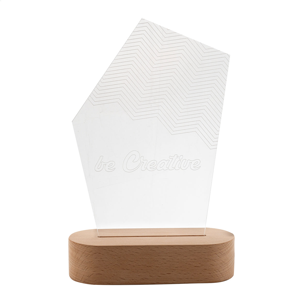 Woodify LED-Trophäe