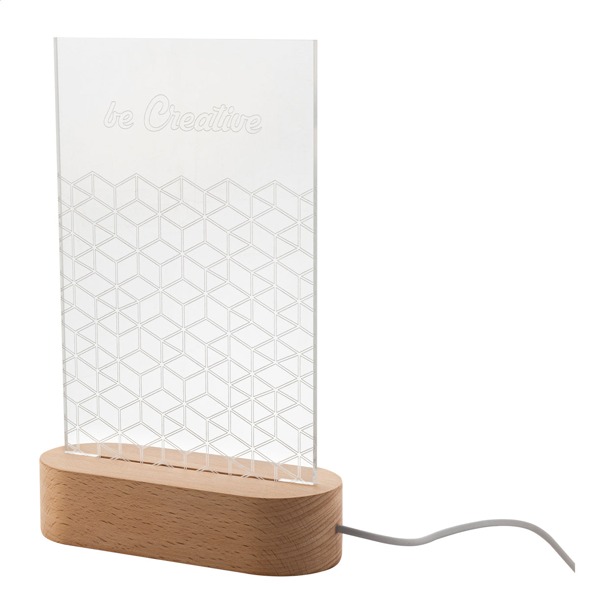 Woodify LED-Trophäe