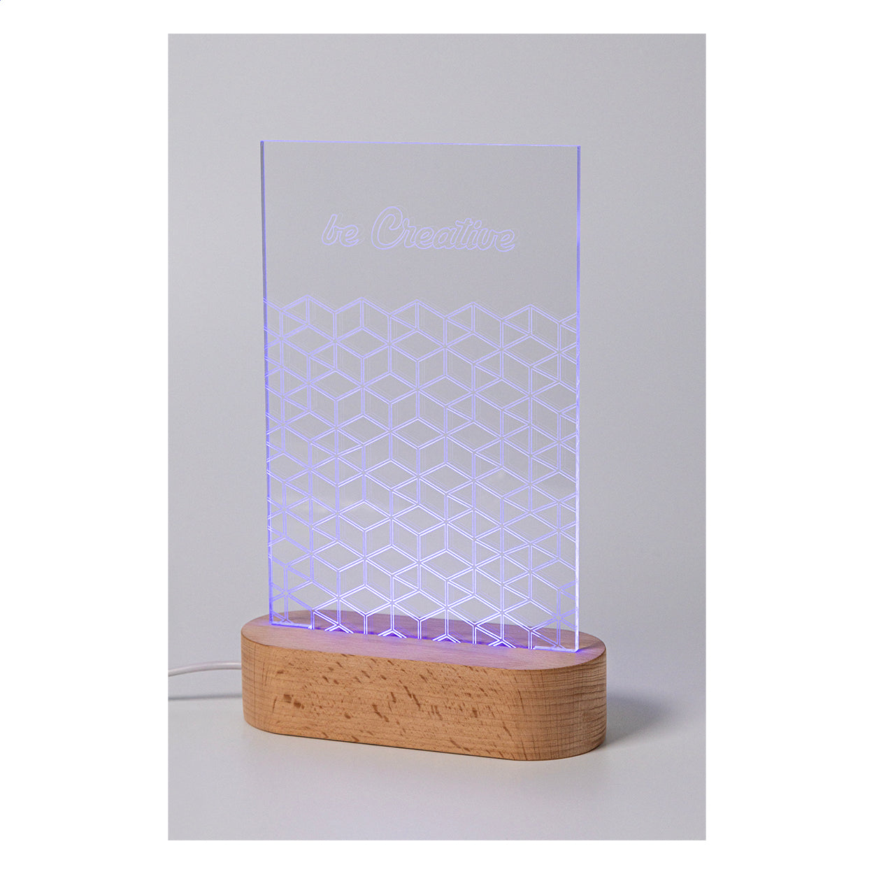 Woodify LED-Trophäe