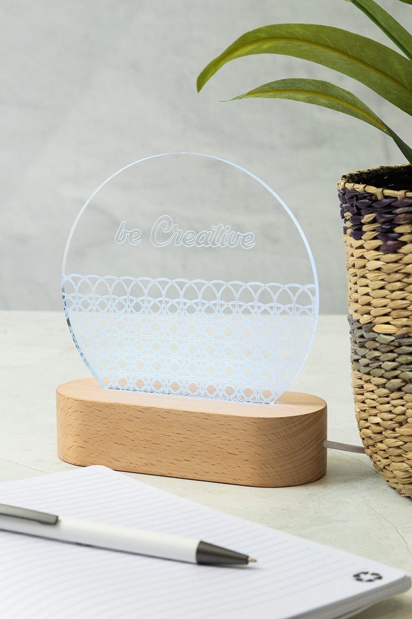 Woodify LED-Trophäe