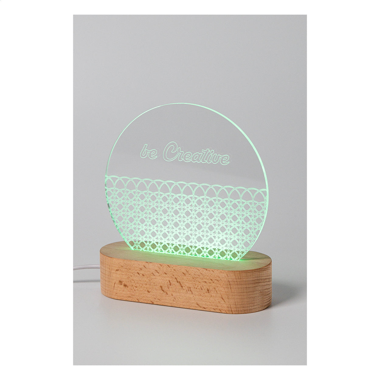 Woodify LED-Trophäe