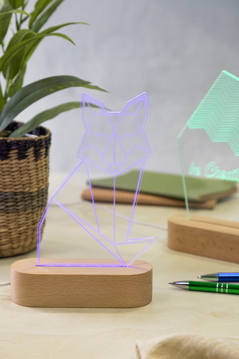 Woodify LED-Trophäe