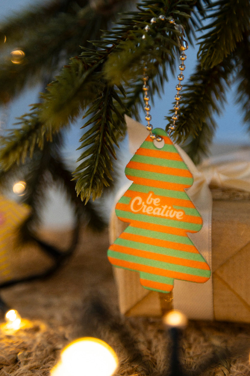 CreaFelt Key Xmas Schlüsselanhänger Weihnachten, Stern