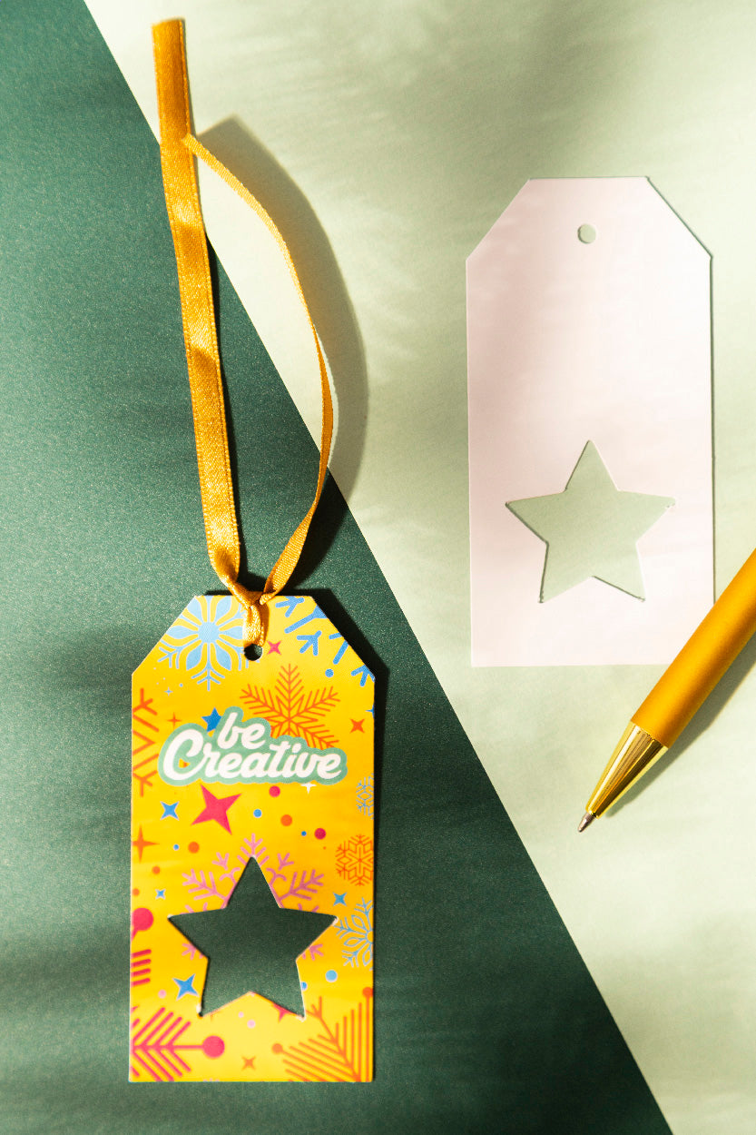 PrinTag Plus Geschenkanhänger, Stern