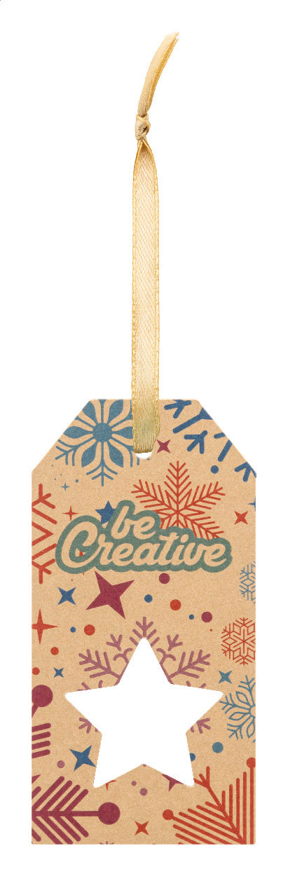 PrinTag Plus Eco Geschenkanhänger, Stern