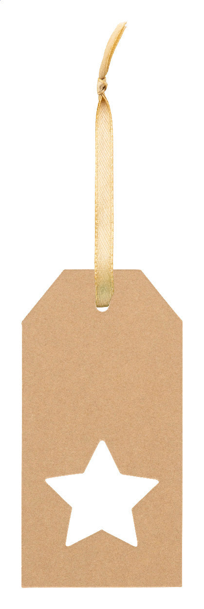PrinTag Plus Eco Geschenkanhänger, Stern