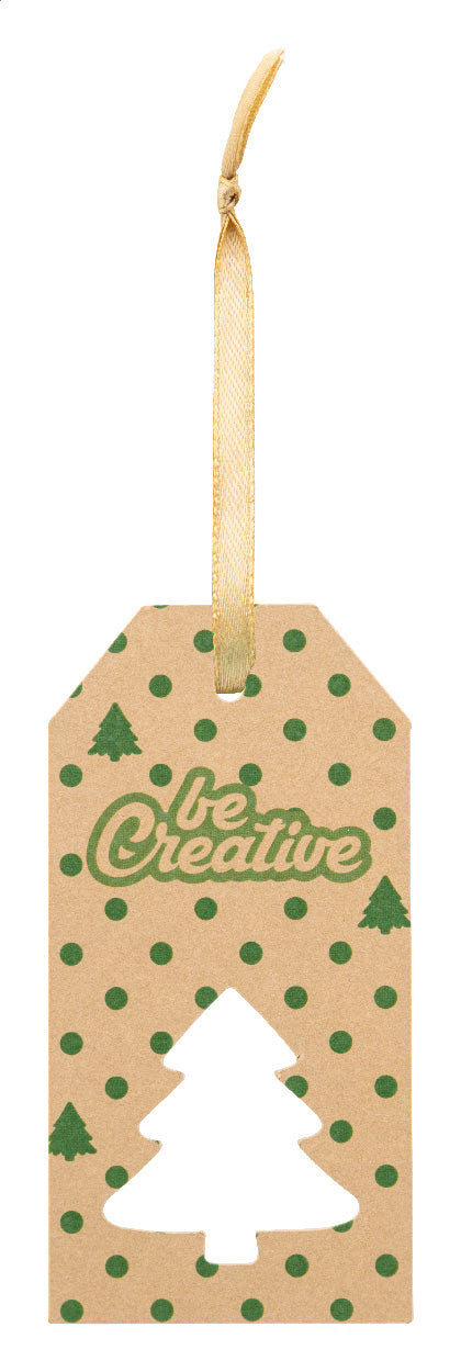 PrinTag Plus Eco Geschenkanhänger, Stern