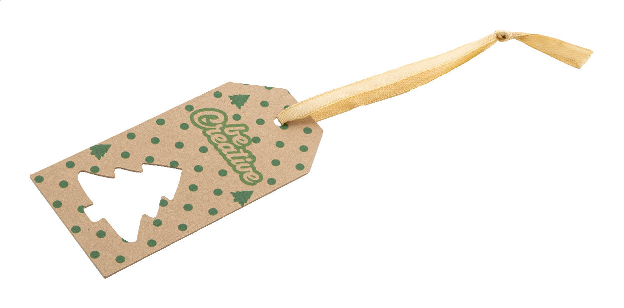 PrinTag Plus Eco Geschenkanhänger, Stern