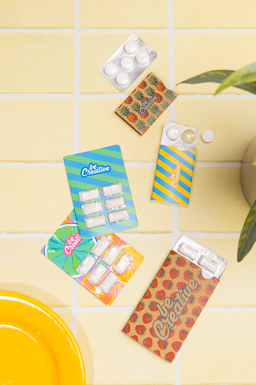 CreaChew Deluxe Eco Kaugummi in individueller Verpackung