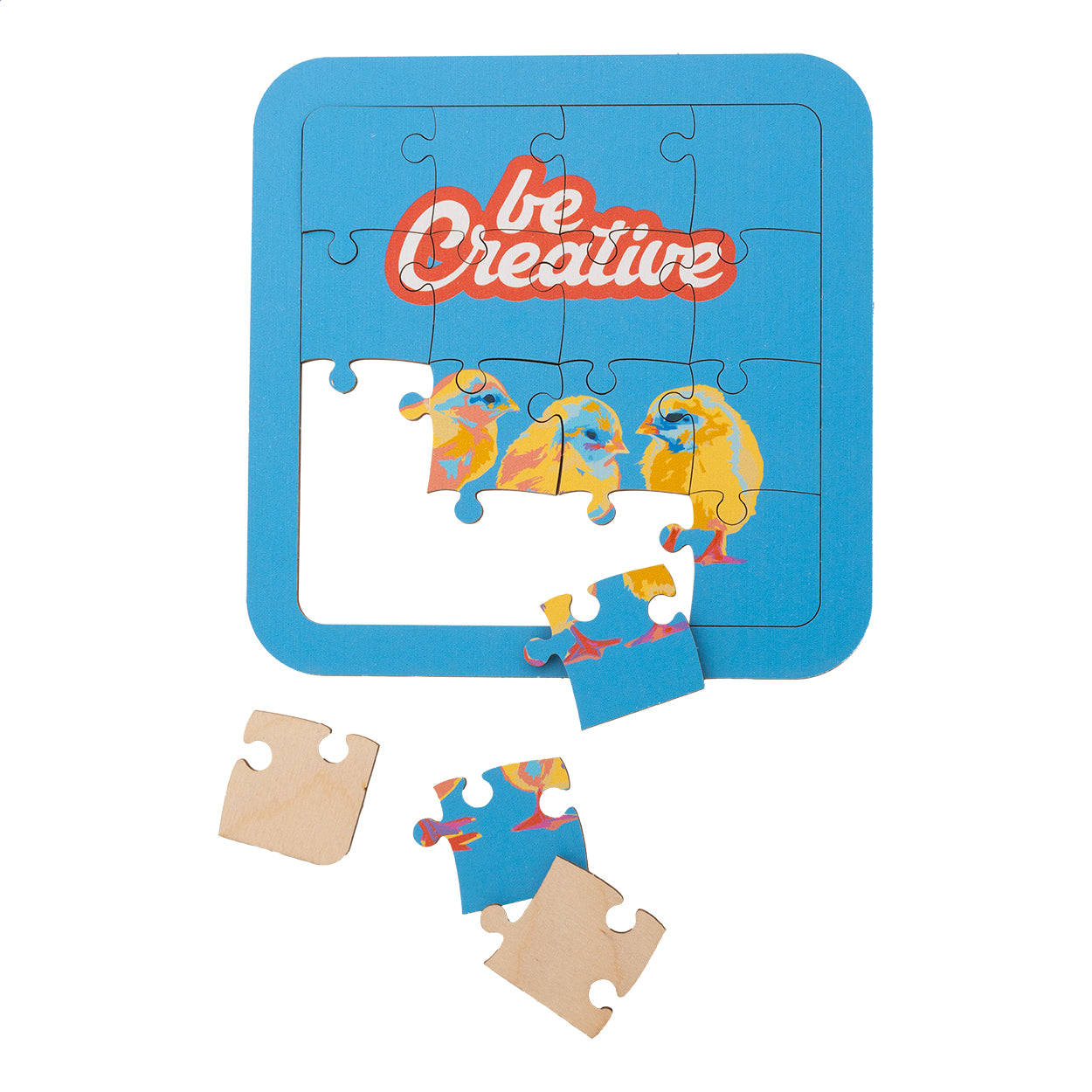 Wozzle Individuelles Holzpuzzle