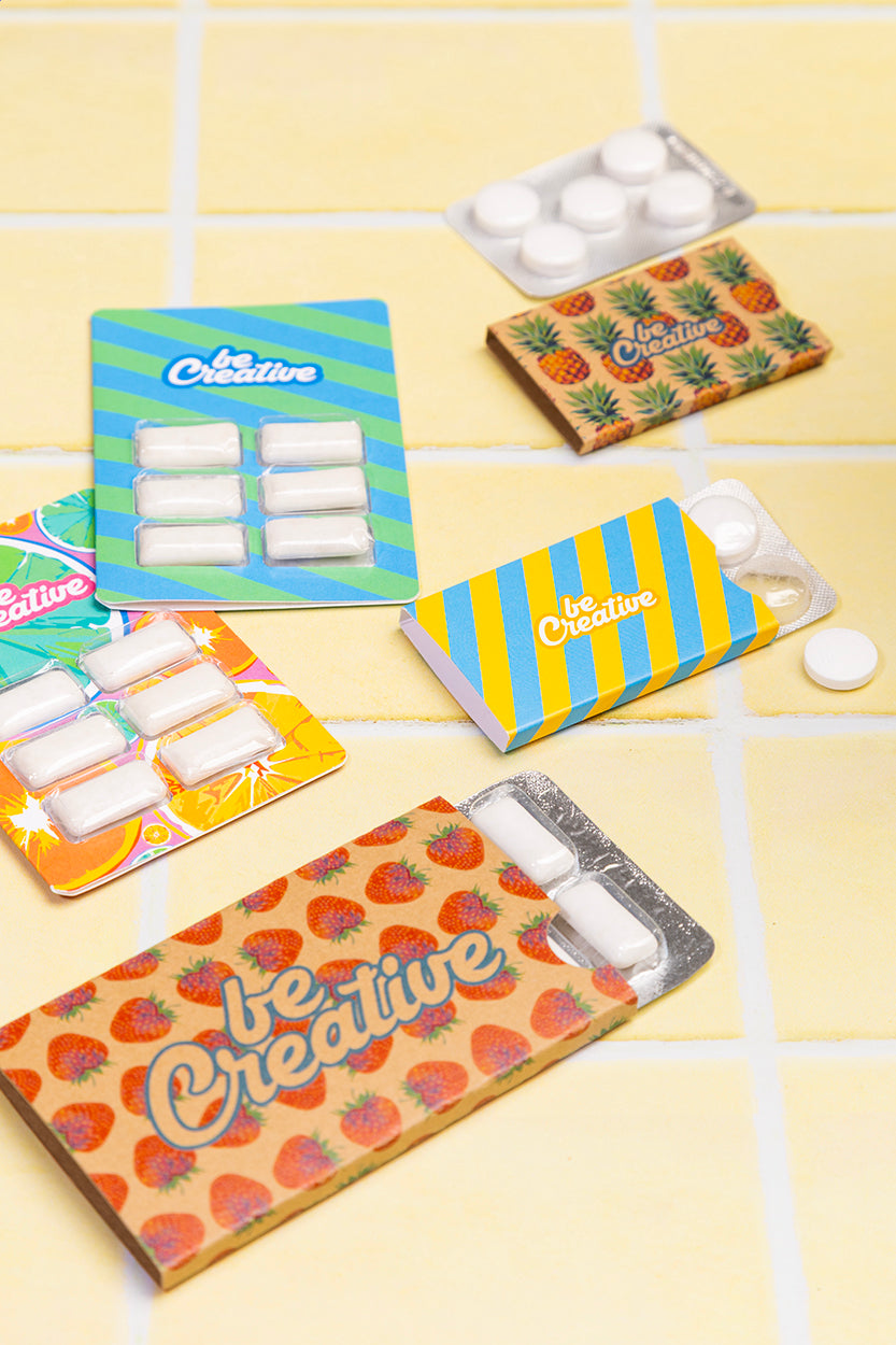 CreaChew Deluxe Kaugummi in individueller Verpackung