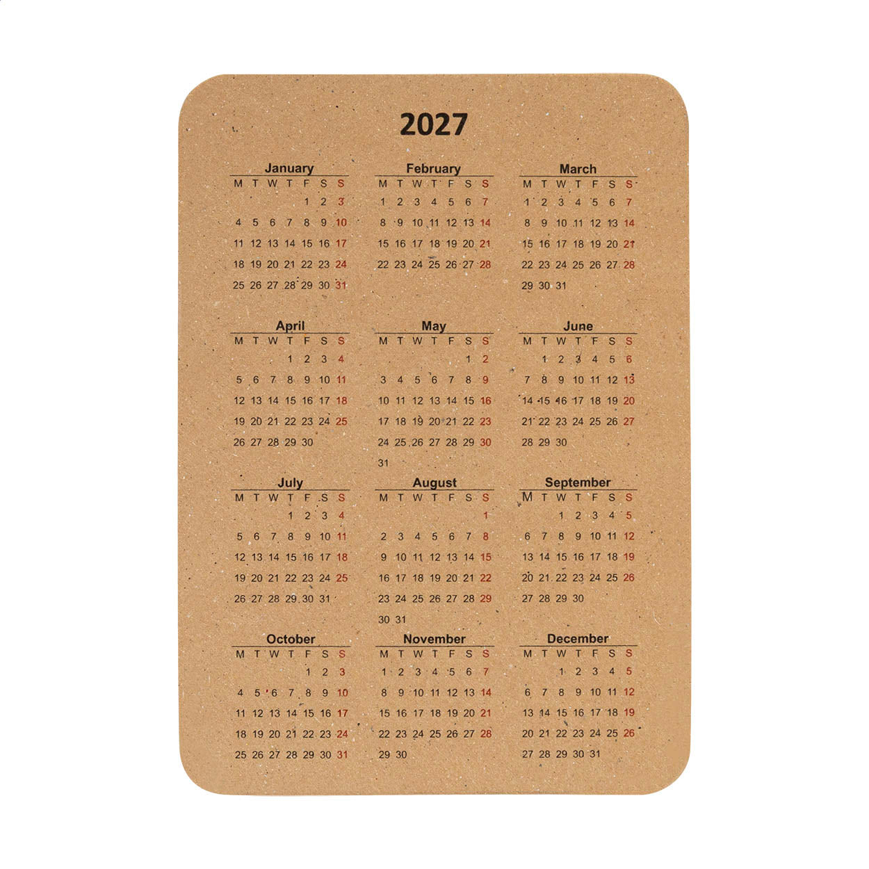 CreaDate Pocket Eco Individueller Taschenkalender
