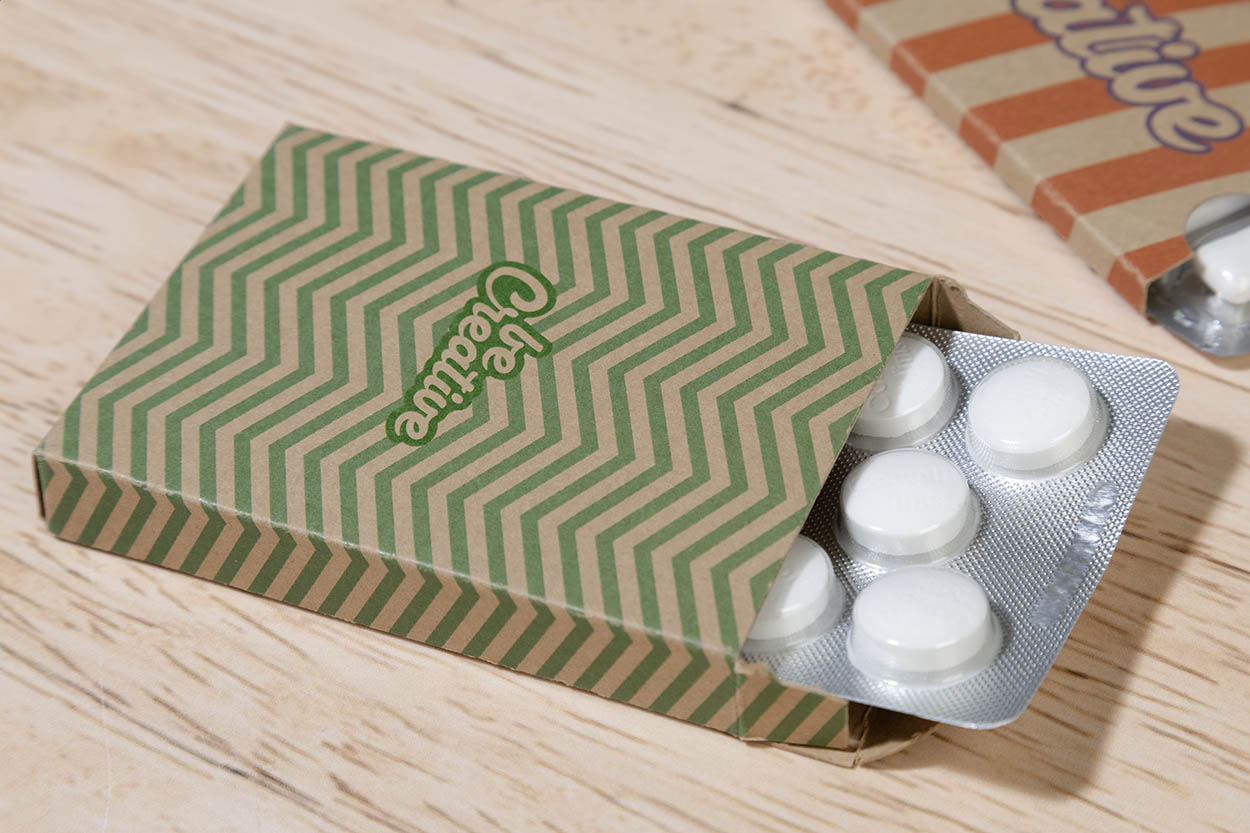 CreaMint 10 Eco Minzbonbons in individuaeller Verpackung