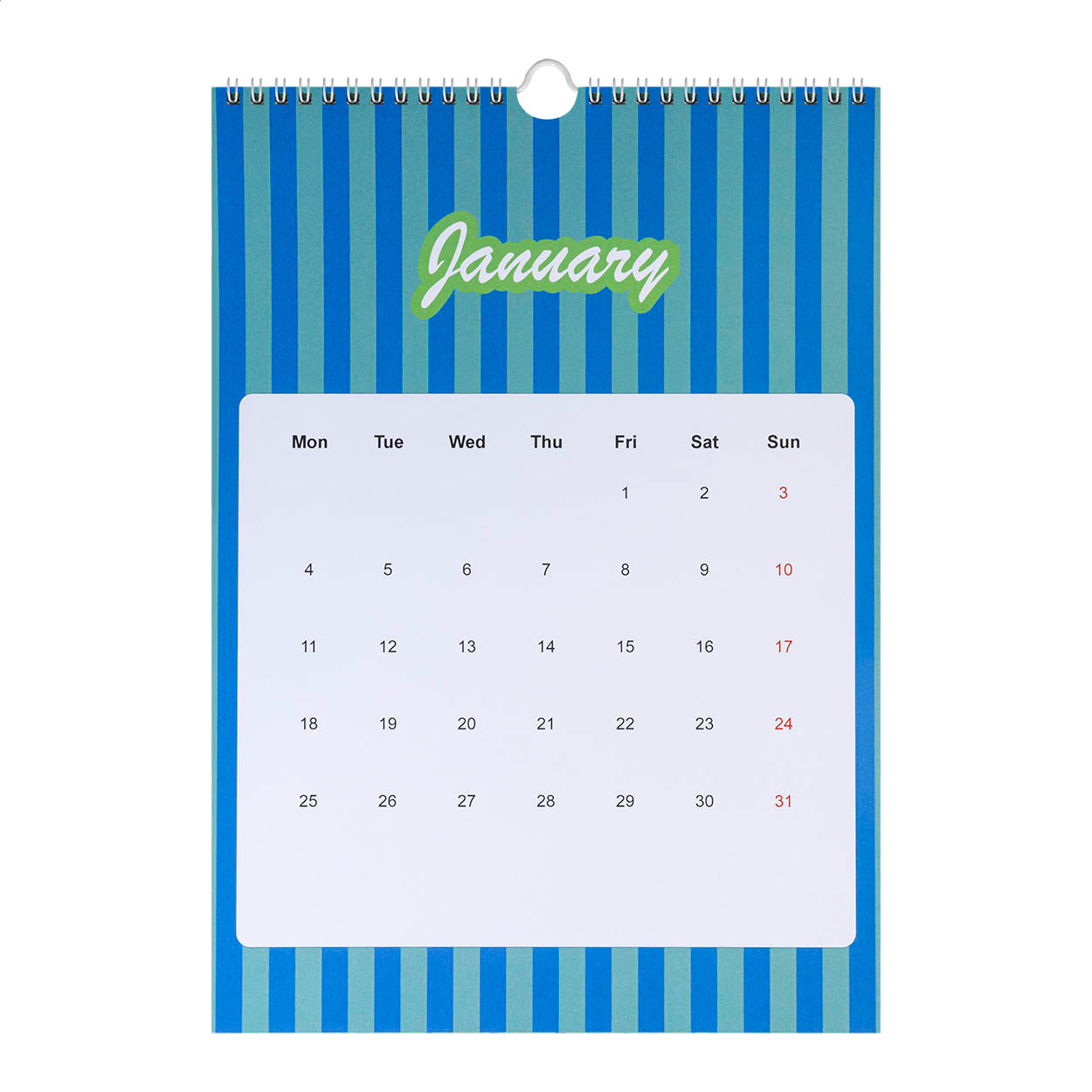 CreaDate Wall A4 Individueller Wandkalender