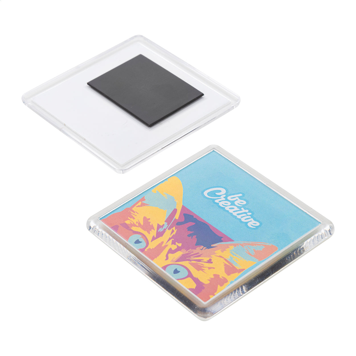 PrintMag Square Kühlschrankmagnet