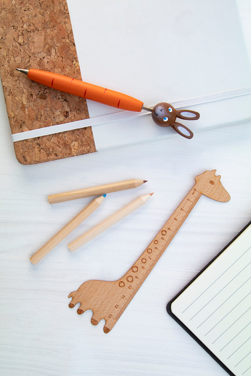 Looney Lineal aus Holz