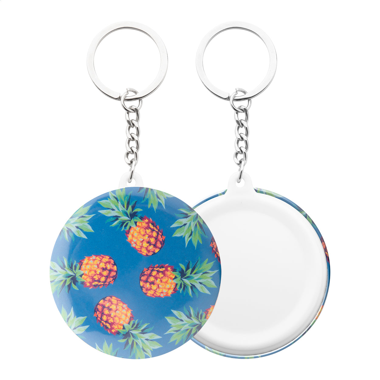 KeyBadge Mini Button-Schlüsselanhänger