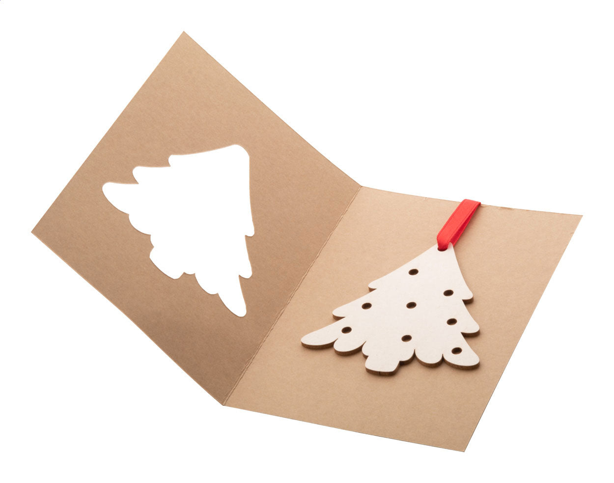 TreeCard Eco Weihnachtskarte, Stern
