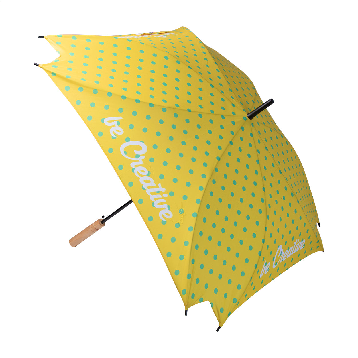 CreaRain Square RPET individueller Regenschirm